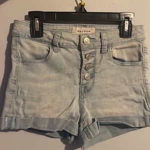 Light wash Denim shorts